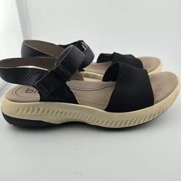 Bionica Avyrl Black Ankle Strap Sandals | Size 7.5M | Comfort Walking shoes - Picture 4 of 9